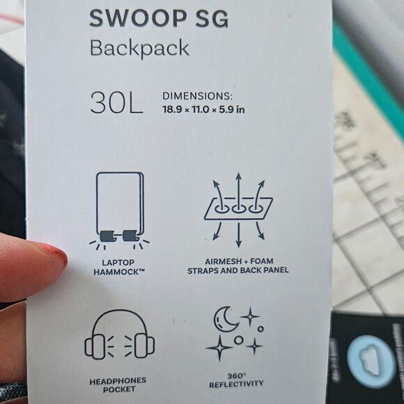 High Sierra Swoop SG Backpack 17" Laptop Pocket, Camo New w/tags - Picture 12 of 16